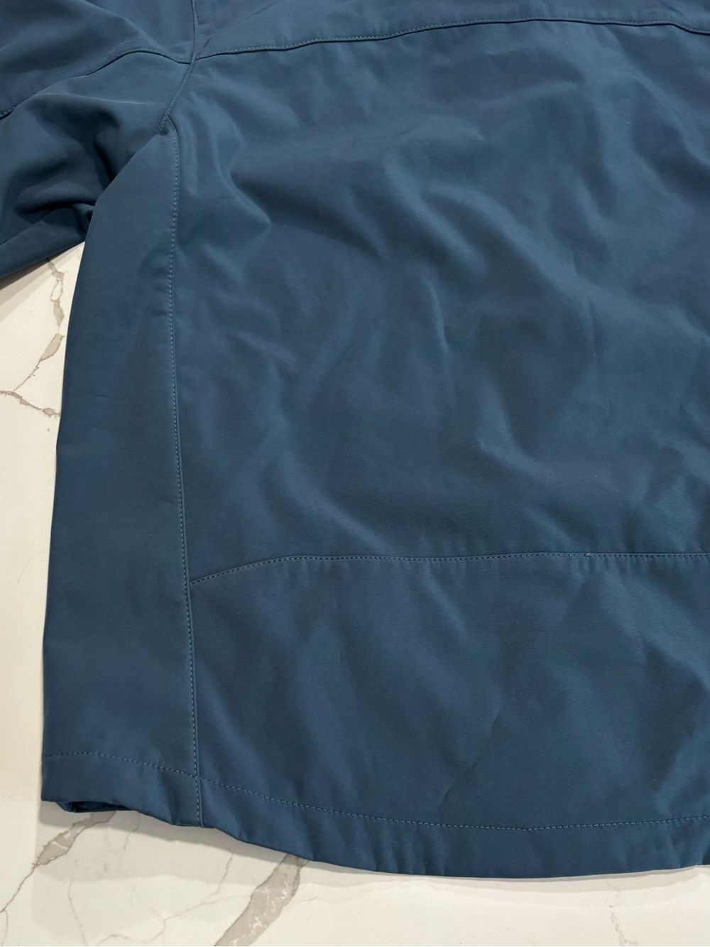 Eddie Bauer Navy Blue Lightweight All Climate 365 Soft-Shell Jacket Men’s XL - Picture 11 of 16